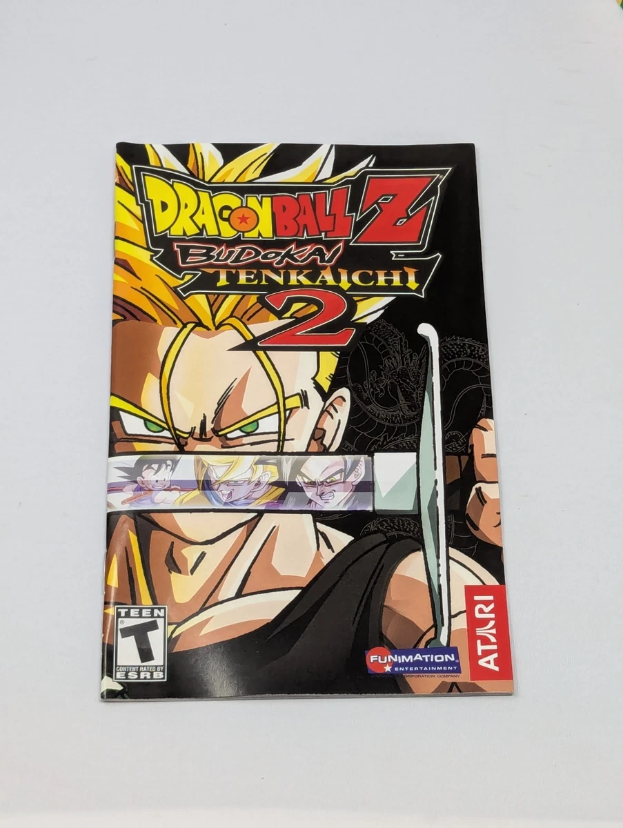 Jeu PS2 Dragon Ball Z Budokai Tenkaichi 2 - Version PAL, Disque Légèrement Rayé