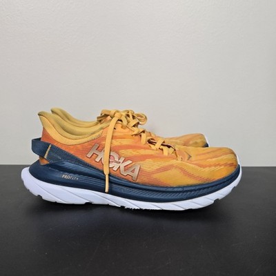 Hoka Shoes Womens Size 7.5B Yellow Mach Supersonic Performance Running Sneakers