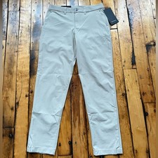 NWT Lululemon Men  s 31x32 ABC Classic Fit Trouser Pants Tan Beige Warpstreme