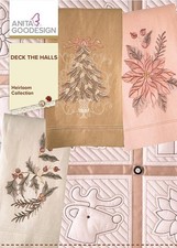 Deck the Halls Anita Goodesign Embroidery Machine Design CD NEW