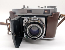 Vintage Kodak Retina 2c Camera 50mm Lens Rangefinder Folding with Case and Strap