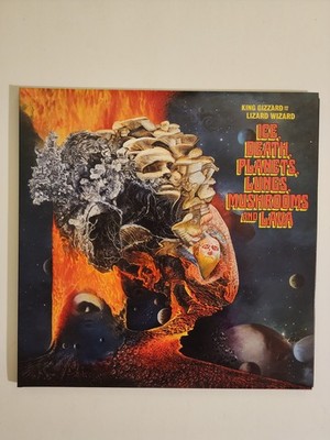 King Gizzard and the Lizard Wizard Ice Death Planets Vinyl-Ice Blue Edition 2LP