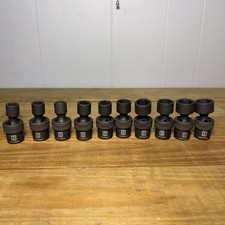 Mixpower 10pcs 38 Drive Metric Swivel Impact Socket Set Cr-mo Wobble Mixpower 10pcs 38 Drive Metric Swivel Impact Socket Set Cr-mo Wobble