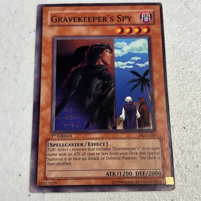 Gravekeeper's Spy PGD-059 Pharaonic Guardian 1st Edition