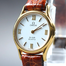 [Quasi MINT] Orologio da donna romano vintage 1980 OMEGA De Ville cal.1365...