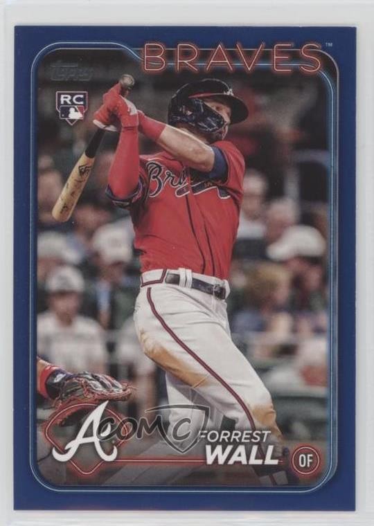 2024 Topps Series 2 Retail Royal Blue Forrest Wall #391 9bg