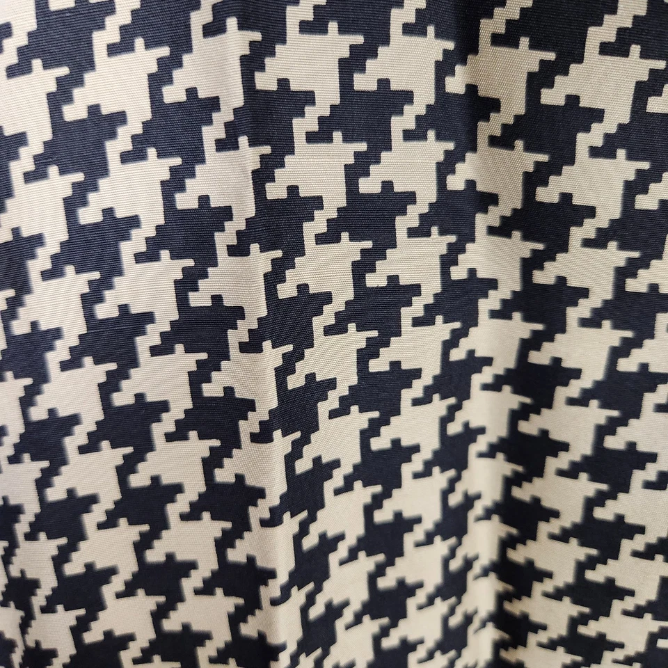 Chaqueta chamarra vintage Silkland negra y tostada de seda pura pata de gallo usada en excelente estado (10) #0423 Foto 2 de 4