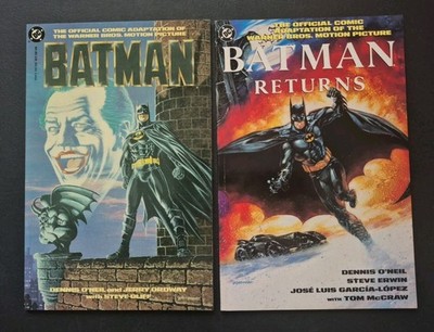 BATMAN &  BATMAN RETURNS: THE OFFICIAL COMIC ADAPTATIONS  DELUXE EDITIONS NM+