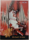1996-97 PRE-OWNED MICHAEL JORDAN HOOPS EARTH SHAKERS BASKETBALL #358 CARD B
