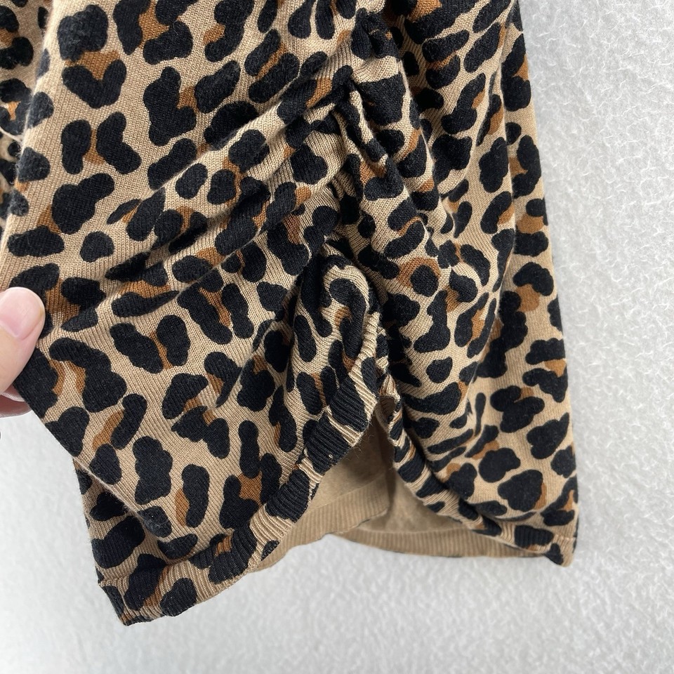 Cardigan Gabriel.S. Taupe Avec Ruchés - Taille S - Coton - Occasion Très Bon état