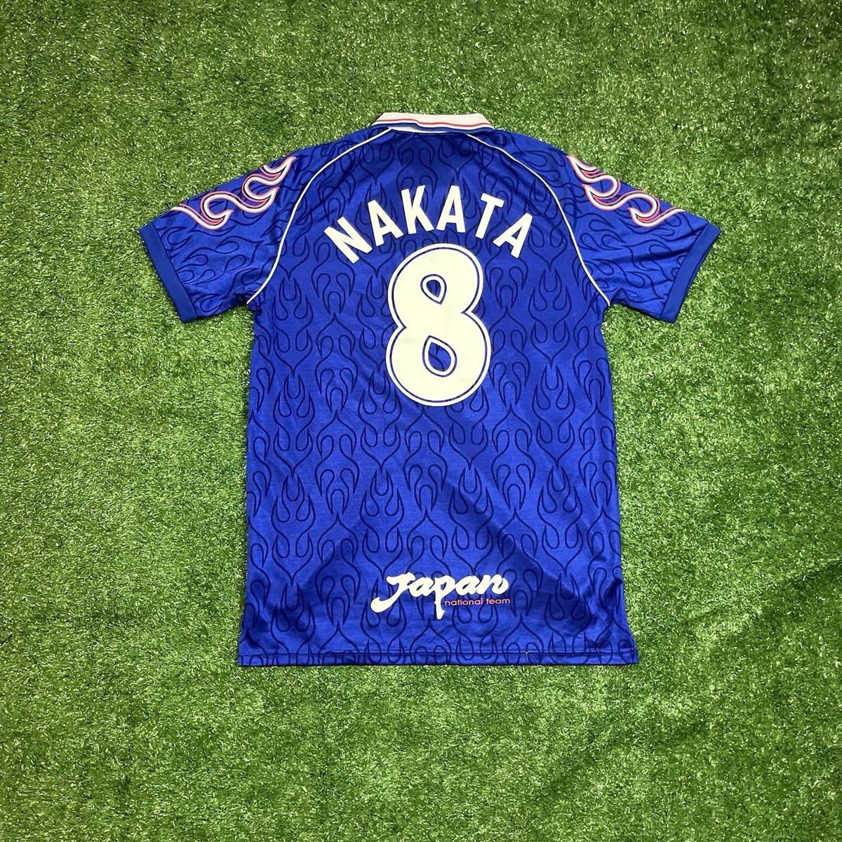 1998 World Cup Japan National Team Jersey Nakata #8 Asics Size XL