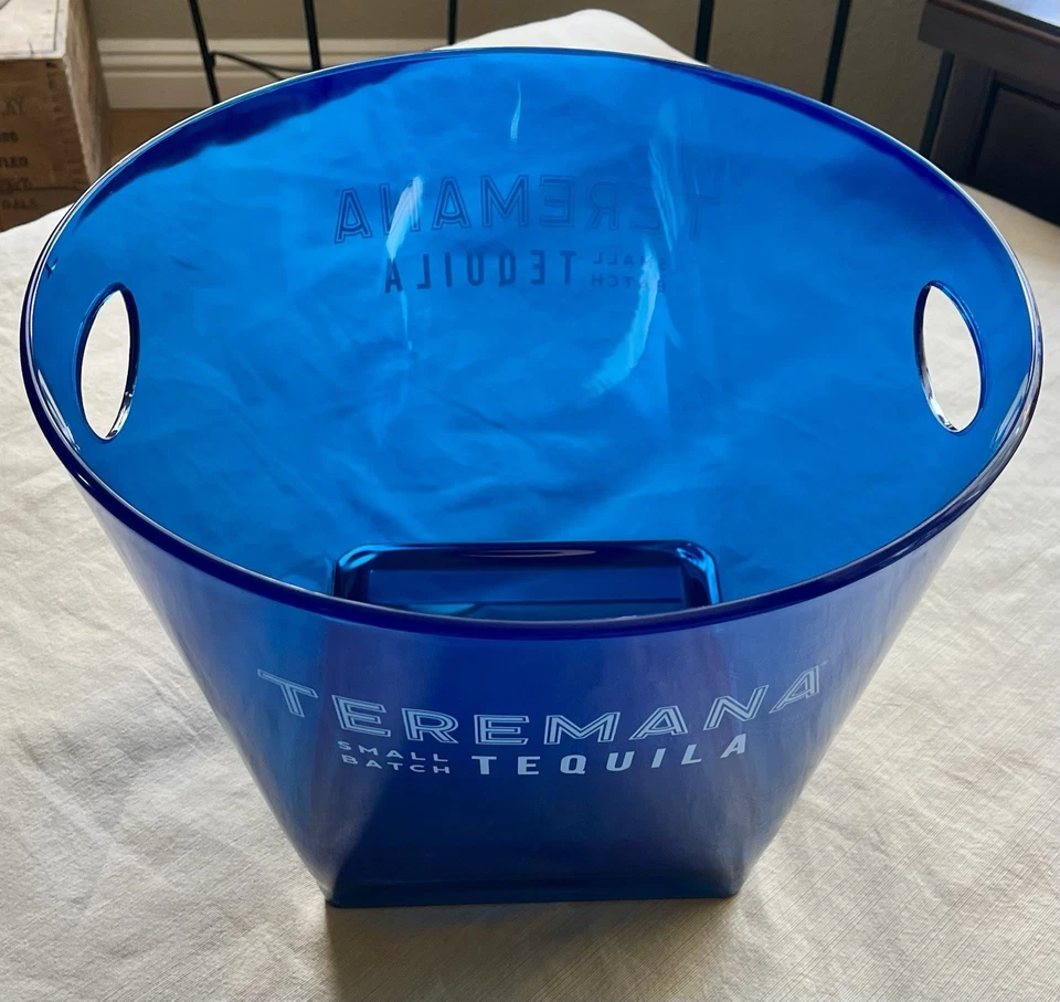 Teremana Tequila Botella Acrílica Gruesa Servicio Cubo de Hielo con Asas TOTALMENTE NUEVO Foto 3 de 4