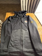 Pittsburgh Steelers Under Armour Sudadera con Capucha Cremallera Combina Auténtica XL