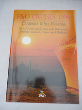 P & O Cruises 1994 - Canberra & Sea Princess Illustrated Holiday Brochure