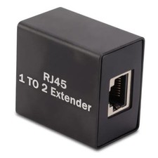 Ethernet Splitter, 1 to 2 Gigabit Ethernet Splitter RJ45 LAN Ethernet Cable