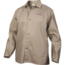 Lincoln Electric Flame-Retardant Welding Jacket, XXL Size, Polyester, Model#
