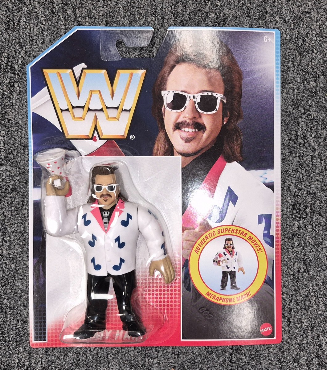 WWE Retro Jimmy Hart Mattel Action Figure Factory Sealed WWF