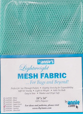 Mesh Fabric Lightweight 18"X 54" Turquoise, 18" by 54"
