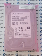 WD 6TB 3.5" SATA HDD 7200 RPM HUS726T6TALE6L4, GRADE A, SKU 20664