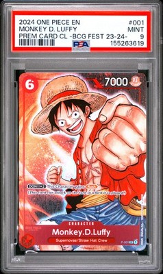 2024 #001 MONKEY D. LUFFY PSA 9 | eBay