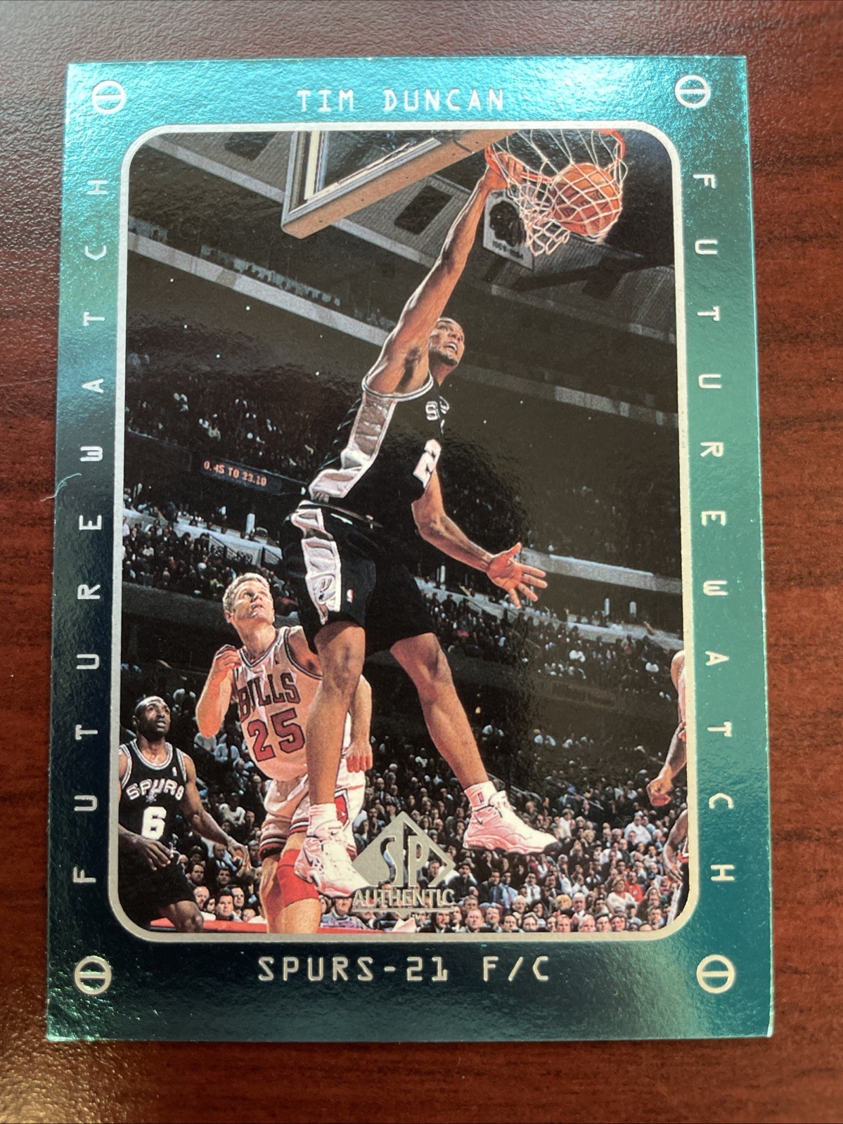 1997-98 SP Authentic - Tim Duncan #165 (RC)
