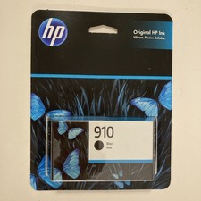HP Original Ink Black Noir 910 Genuine Ink Cartridge Brand New Sealed