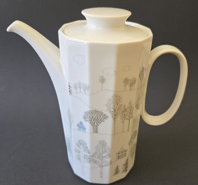 Rosenthal Winter Journey Studio Line Coffee Pot 8.5'' Hold 5 Cups Polygon READ