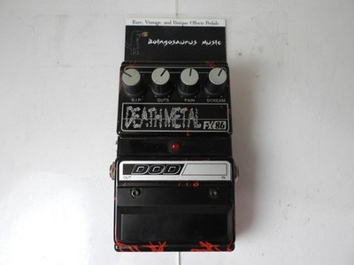 Vintage DOD FX86 Death Metal High Gain Distortion Effects Pedal Free USA Ship