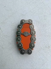 VINTAGE HARLEY DAVIDSON CHAIN LINK BUTANE LIGHTER