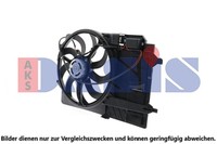 AKS Dasis LüFter MotorküHlung 058056N FüR Mini R53 R50 R52 12V 260W 400Mm Cooper