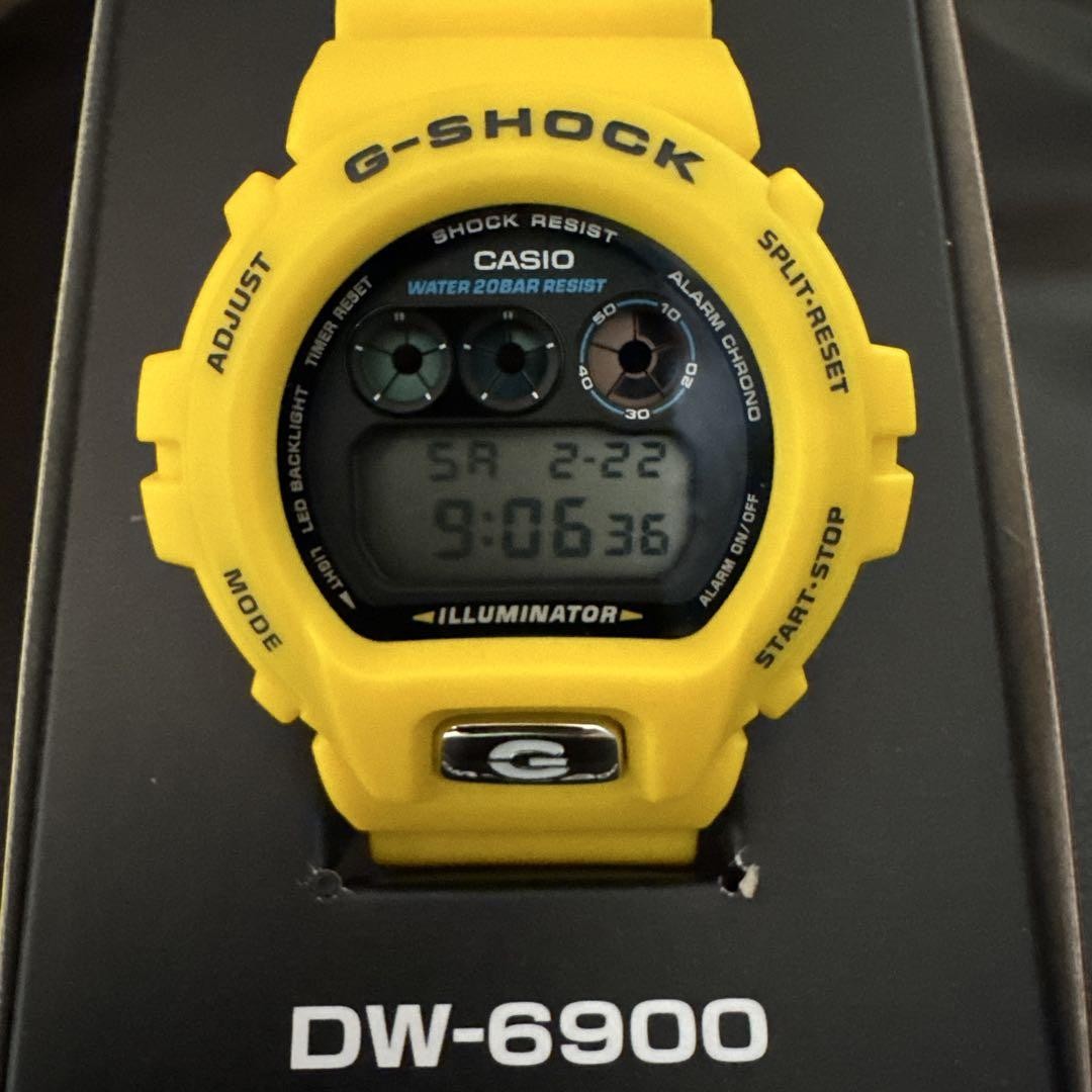 Casio G-shock DW 6900 H9 Yellow Slasher Berbeze Sk8 RARE for Casio G-shock DW 6900 H9 Yellow Slasher Berbeze Sk8 RARE for
