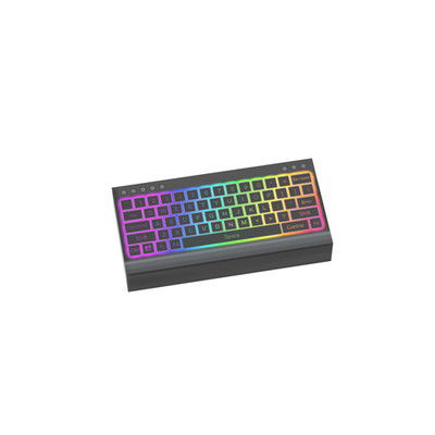 Rainbow Keyboard - Desktop Computer - Minifig Scale  Accessory - Custom Printed