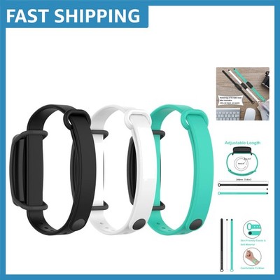 Customizable Silicone Bands for Bond Touch Bracelet - Soft, Stylish & Breathable