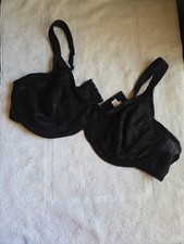 New Amoureuse Black Underwire Bra 48DD