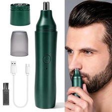 Electric Nose Ear Hair Trimmer Face Eyebrow Mustache Beard Shaver Clipper Unisex