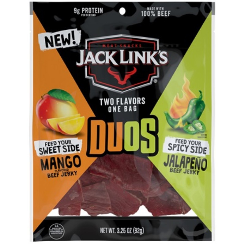 2x Jack Links Duos Mango Jalapeno Bulk Snack Treats Sealed Lot 325oz 5590₽