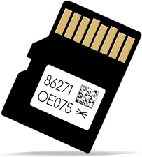 2024 Latest Maps Navigation GPS SD Card Replace 86271-0E075 Fit for Black 