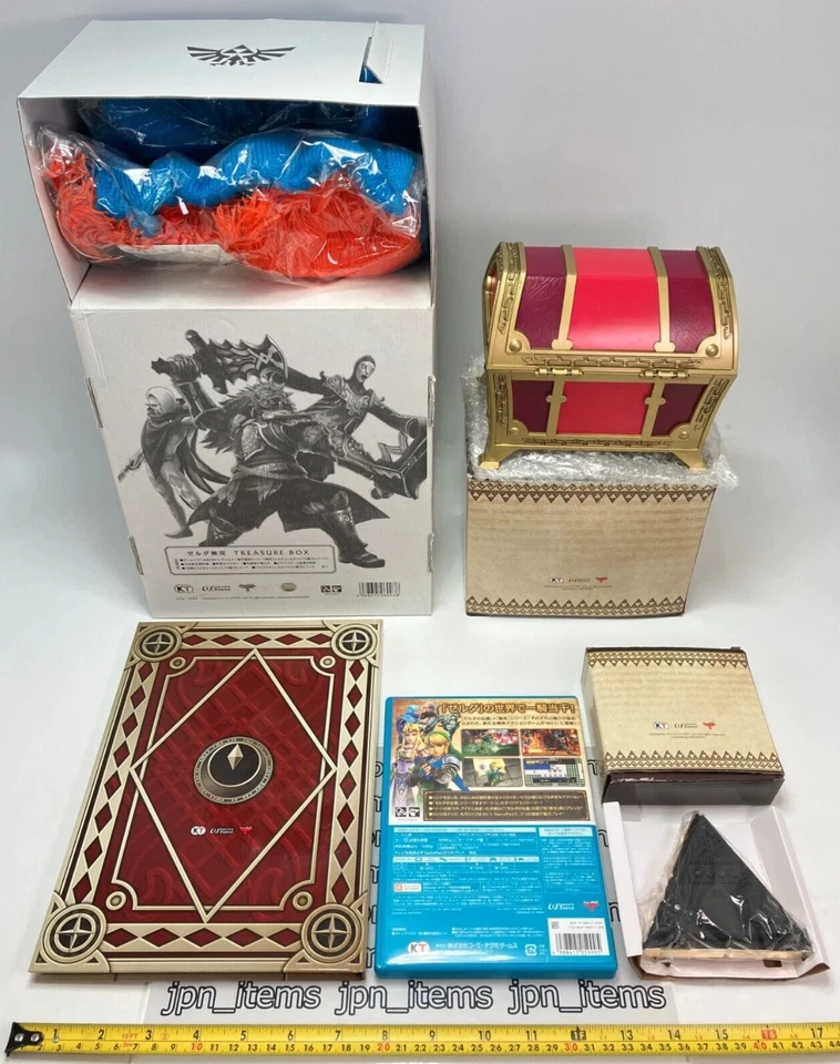Wii U ZELDA Musou Treasure Box Limited Hyrule Warriors KOEITECMO 2014 From Japan - Image 2 of 4