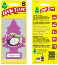 Little Trees U6P-60397 Air Car Freshener Traditional Dragon Fruit, 6-Pack
