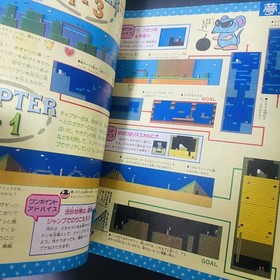 Yume Kojo Doki Doki Panic Strategy Guide Paper Nintendo Famicom Disk Syatem
