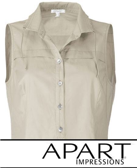 ärmellose weiße blusen