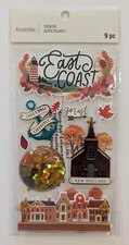 East Coast New England Travel Scrapbooking Stickers by Recollections 