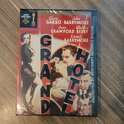 Grand Hotel: Greta Garbo John Barrymore Joan Crawford ~DVD ~ SEALED