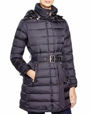 NEW BURBERRY WOMENS WINTERLEIGH DOWN PUFFER COAT SZ XLARGE