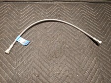 3/8" Stainless Braided PTFE Hose 37  JIC Female Flare Swivel Fitting 6 6 24"