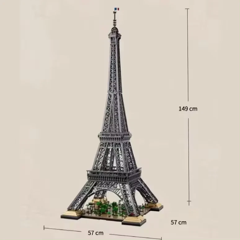 *NEW* MOC 10307 Eiffel Tower France Building Blocks ICONS 10001pcs - Image 2 of 4