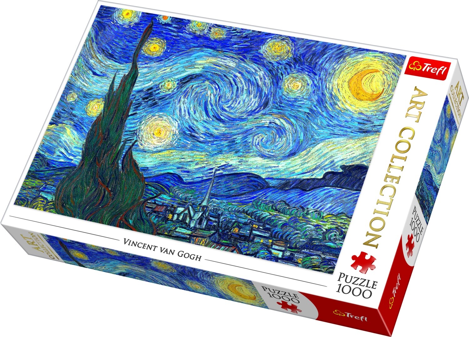 Trefl 1000 Piece The Starry Night Jigsaw Puzzle Vincent Van Gogh Art Collection 5900511105605 eBay