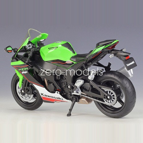 1:12 scale Kawasaki Ninja ZX-10R 2021 Motorcycle Diecast Motorcycle Toy Gift - Picture 22 of 23