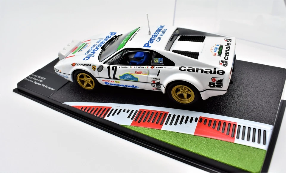 Modellino auto Ferrari 308 GTB racing scala 1:43 ixo diecast modellismo statico - Immagine 2 di 3