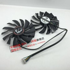 2PC/set for MSI GTX1080Ti/1080/1070Ti/1070/1060 RX580/570 ARMOR VGA fan M587C QL